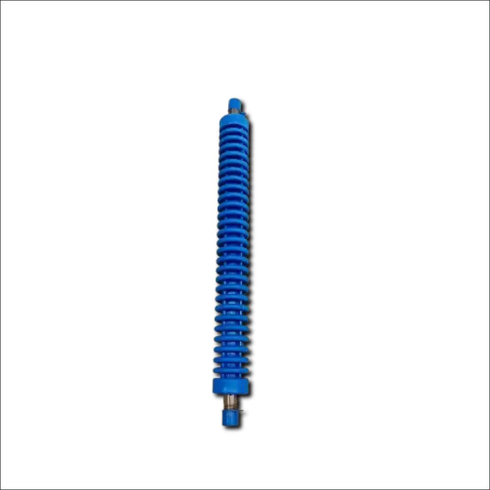 Lance inox 330 mm cu izolaator ceramic albastru spiralat pentru spumă activă în spălătorie self service