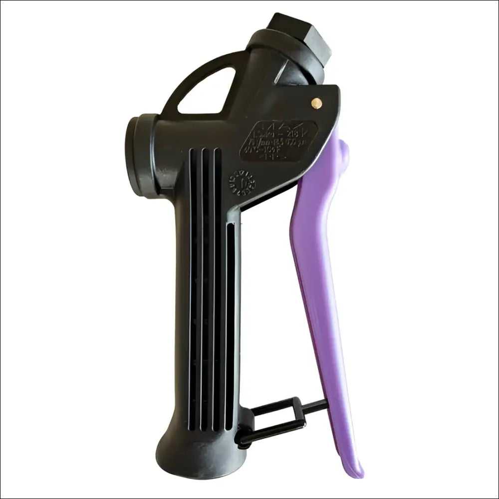 Pistol nebulizator pentru parfum auto negru cauciuc cu mâner texturat ideal pentru self service 1/2 inch