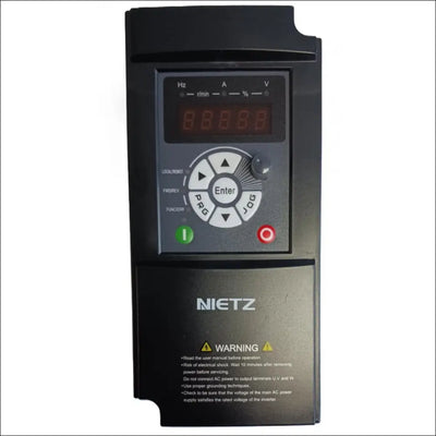 Invertor frecvență negru nietz 5.5kw cu afișaj digital pentru spălătorii self service și car wash