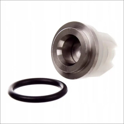 Kit supape reducere presiune hawk nmt cu supapă metalică argintie, carcasă plastic albă și o-ring cauciucat negru